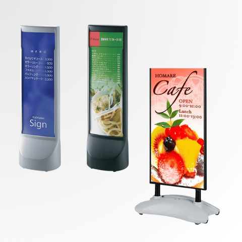 屋外スタンド看板