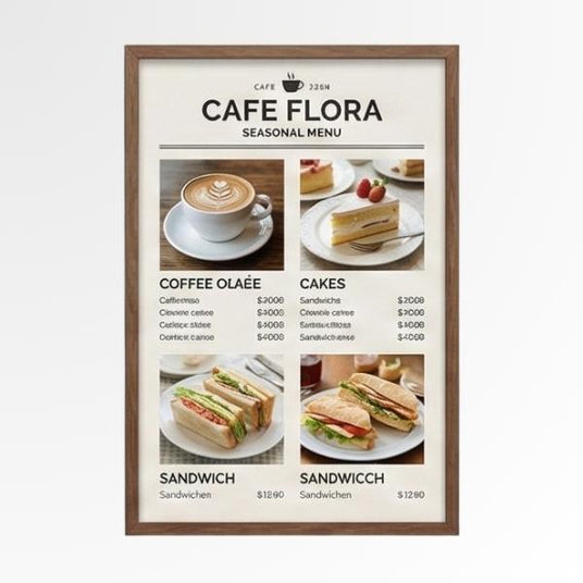 A1サイズ ポスターパネル(594×841mm)店頭告知・案内|誉PRINTING