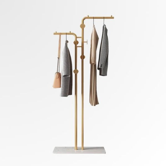 ポールハンガー・コートハンガー|省スペースでおしゃれな店舗什器|誉PRINTING