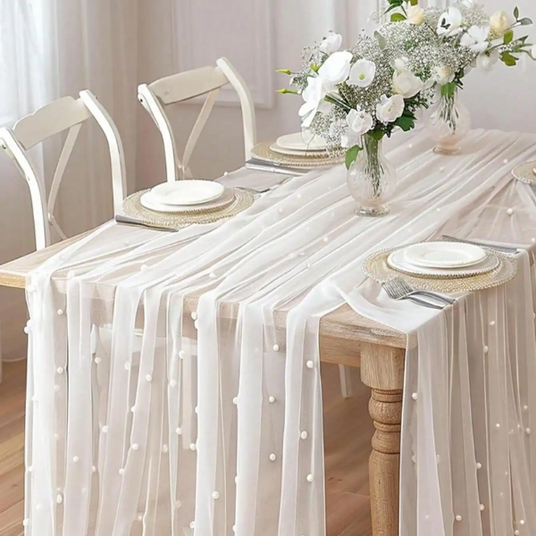 結婚式テーブルランナー|披露宴・ウェルカム装飾|誉PRINTING