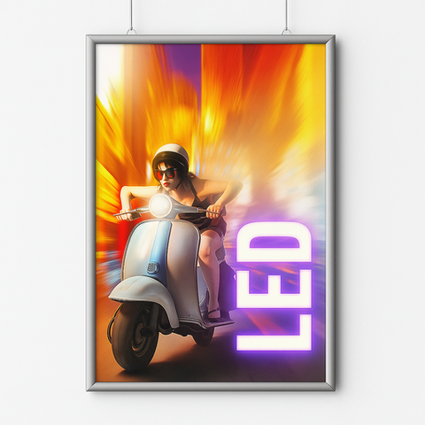 LEDポスターパネル