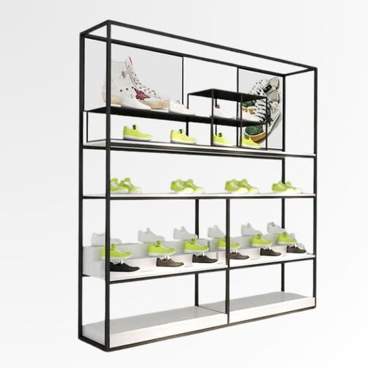シューズ・スニーカーラック アパレル用店舗什器専門のネットショップ|誉PRINTING