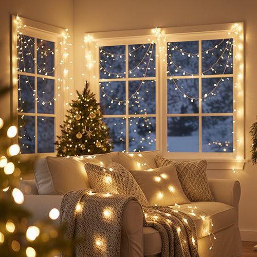 ドレープライト クリスマスイルミネーション|誉PRINTING