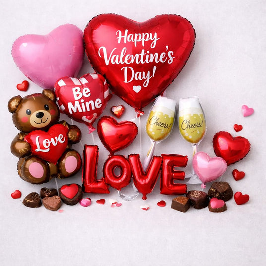 バレンタインバルーン