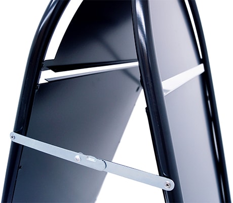 ラウンド両面A型看板