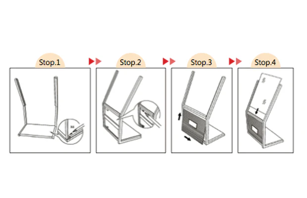 L型スタンドサイン|誉PRINTING