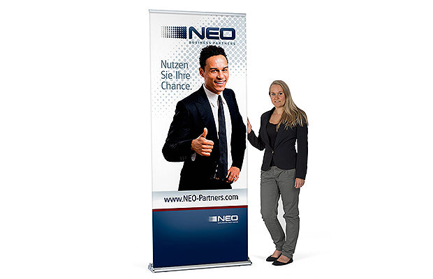 ロールアップバナー・クイックスクリーン エコノミ85(W850)|誉PRINTING