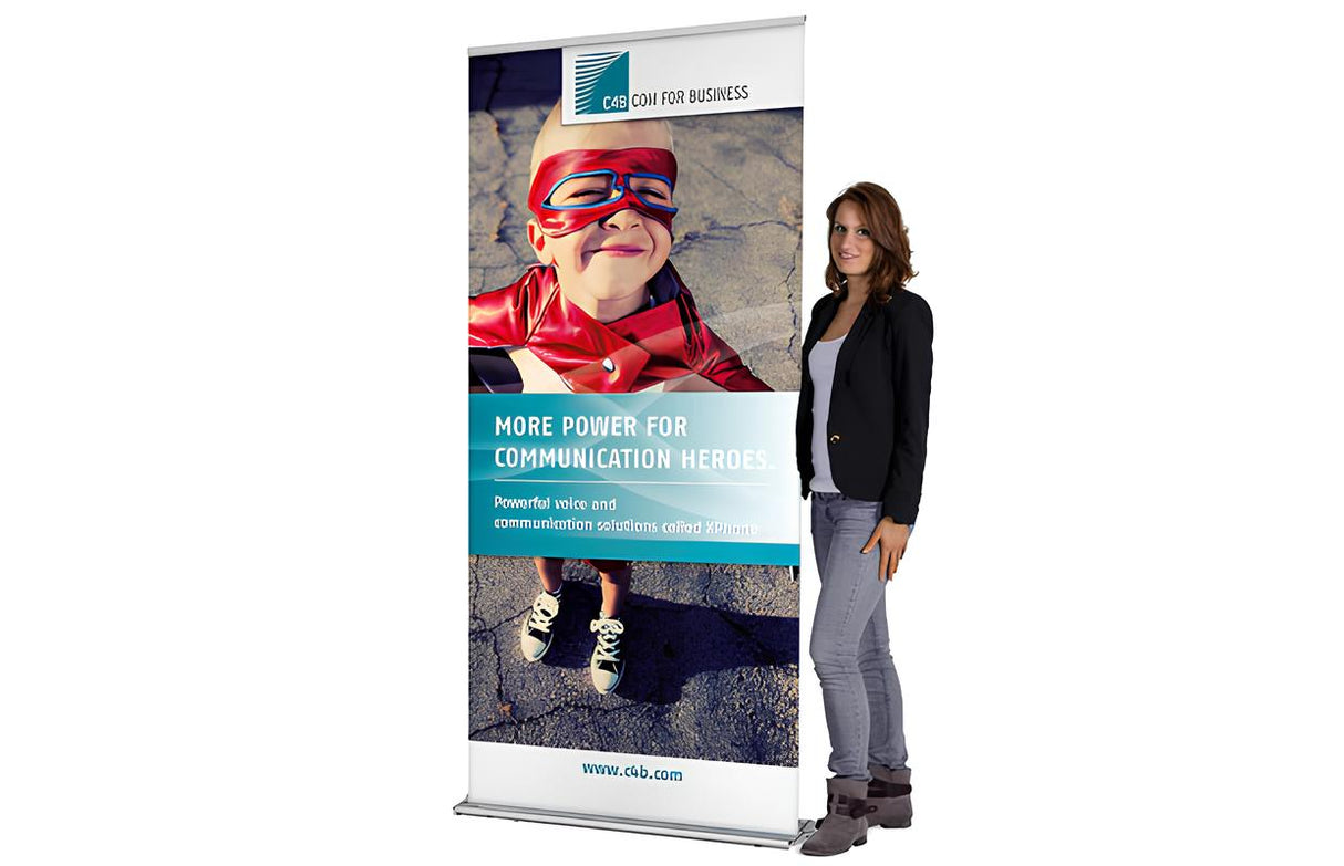 ロールアップバナー・クイックスクリーン エコノミ100(W1000)|誉PRINTING