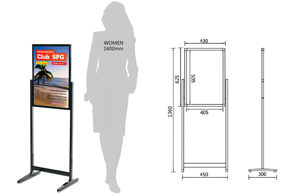 T型両面スタンド|誉PRINTING