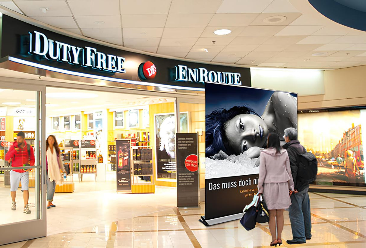 ロールアップバナー・クイックスクリーン ビッグタイプ(W2000)|誉PRINTING