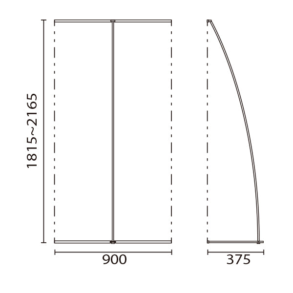 FX Lバナースタンド W900 片面 | 連結可能・高さ調節機能付き