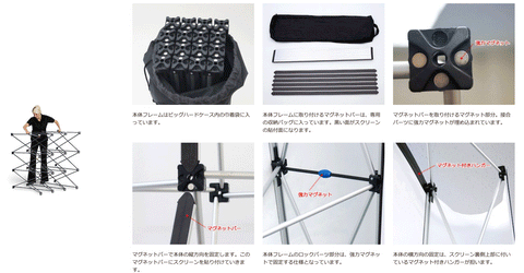 L型ポップアップ 3×3 | 誉PRINTING