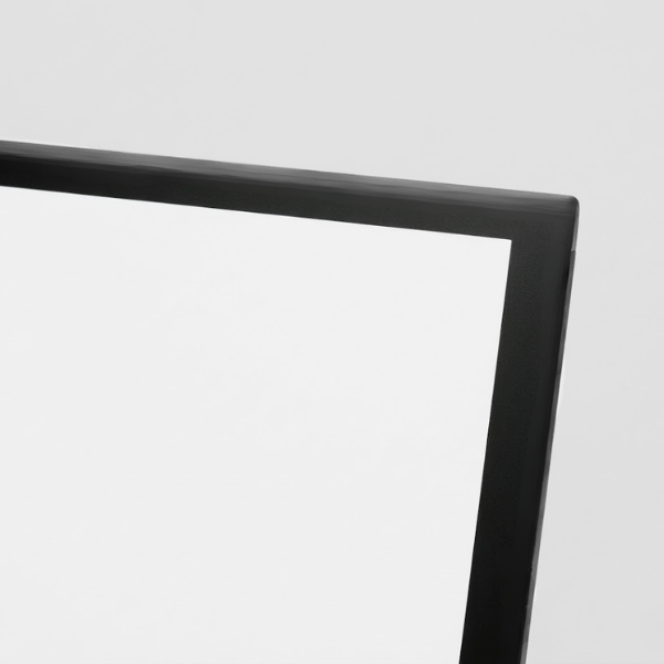 スタンド看板 屋外用 片面 人型アルミ枠タイプ