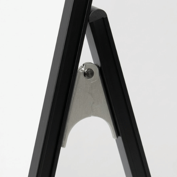 スタンド看板 屋外用 片面 人型アルミ枠タイプ