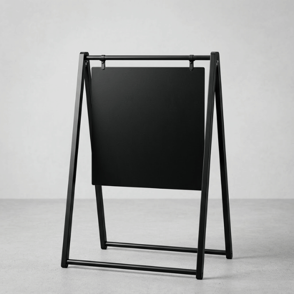 スタンド看板 屋外用 両面 フレームレスタイプ 折りたたみ式