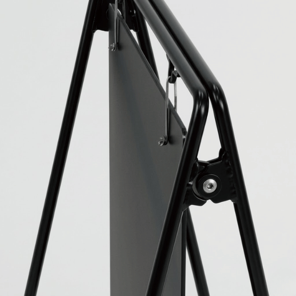 極細線材A型スタンド看板 屋外用 両面 コンパクト 360×360