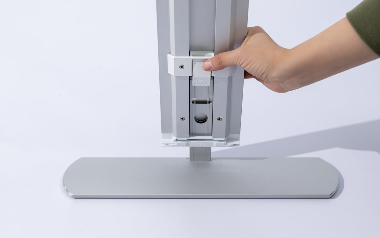 セゴLED内照式バックパネル 100×100 カウンター用天板付き|誉PRINTING