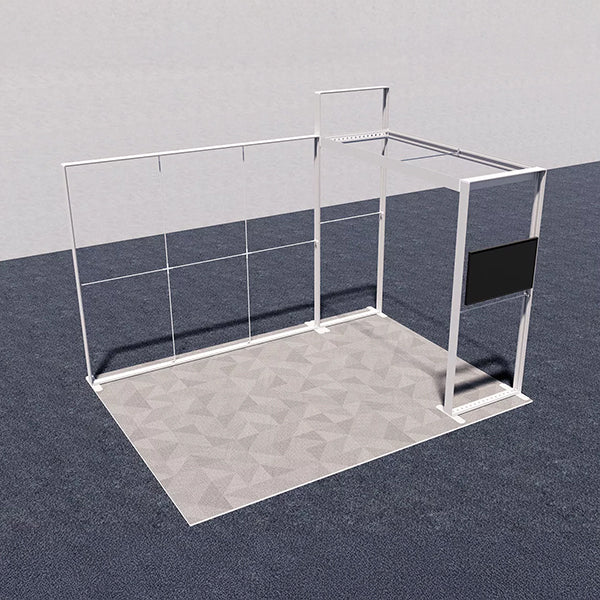 セットディスプレイ セゴライトボックス(内照式バックパネル)L【1〜2小間用(4m×3m)】