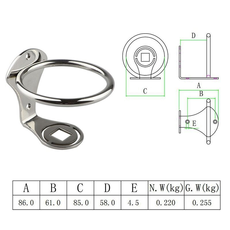 |イベント・ノベルティ用品 | ステンレス製ヨット用カップドリンクホルダー