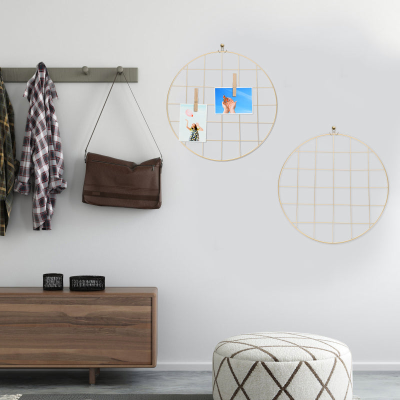 【壁掛け用】円形ディスプレイネット