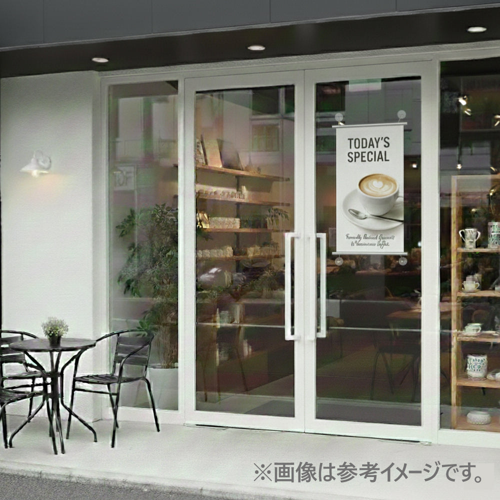 厚手合成紙タペストリー B2タテ