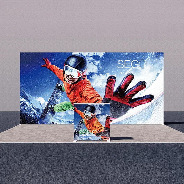 セットディスプレイ セゴライトボックス(内照式バックパネル)N【2小間用(6m×3m)】