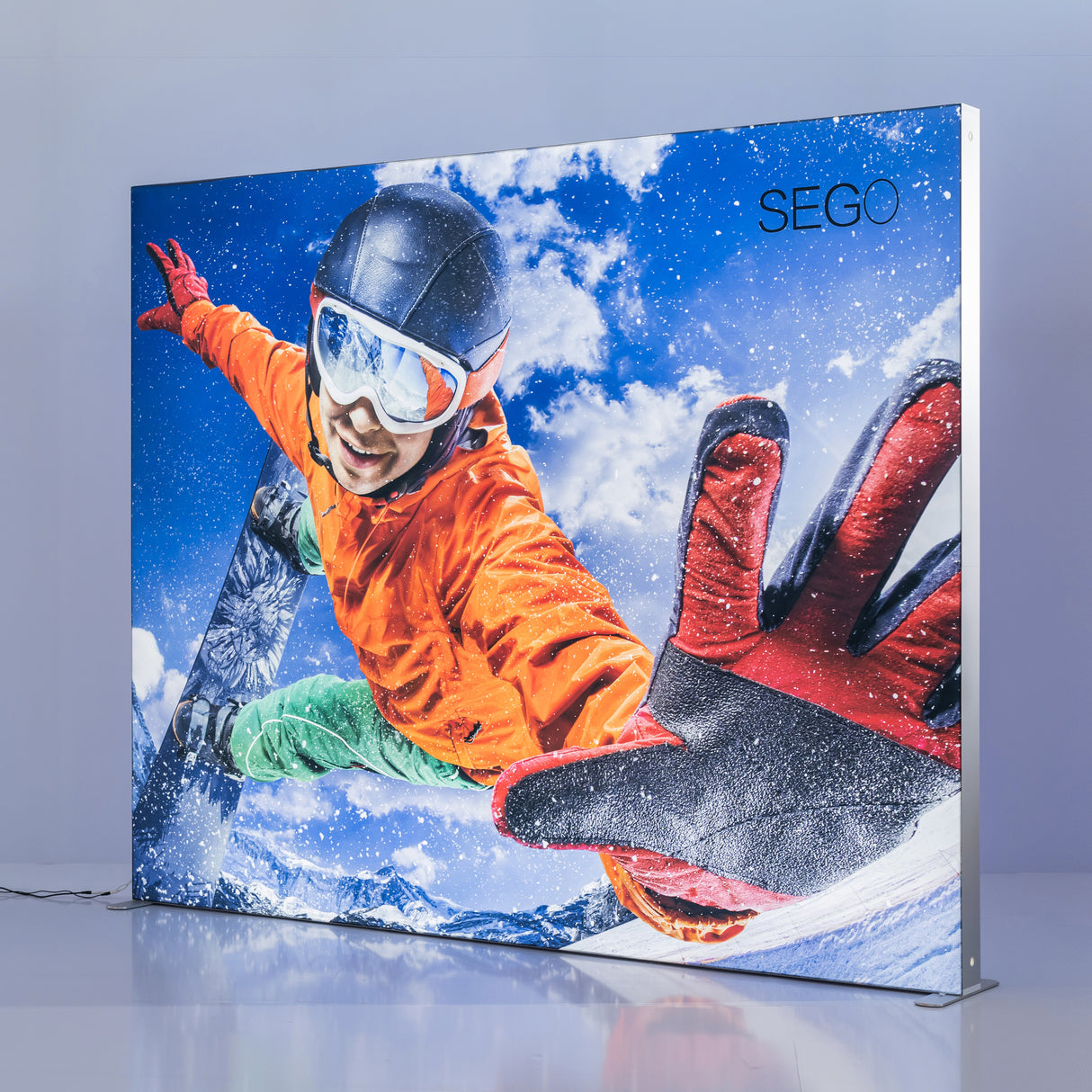 セットディスプレイ セゴLED内照式バックパネルC 【1小間用(3m×3m)】|誉PRINTING