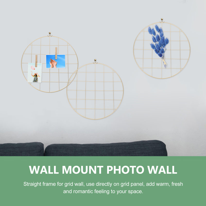 【壁掛け用】円形ディスプレイネット