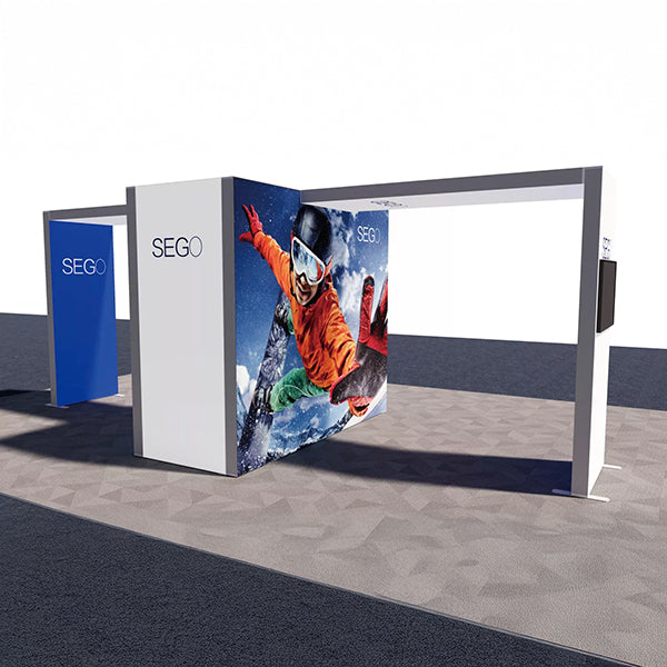 セットディスプレイ セゴライトボックス(内照式バックパネル)S【4小間〜用(9m×6m)】