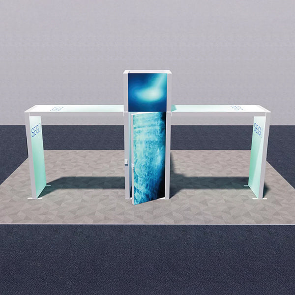 セットディスプレイ セゴライトボックス(内照式バックパネル)T【4小間〜用(9m×6m)】