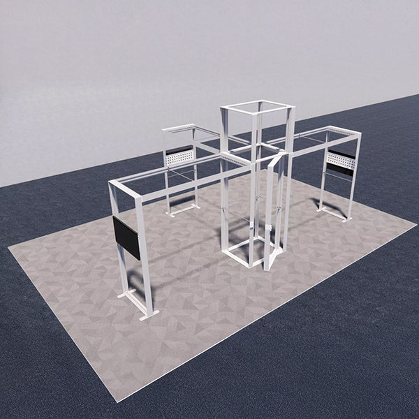 セットディスプレイ セゴライトボックス(内照式バックパネル)T【4小間〜用(9m×6m)】