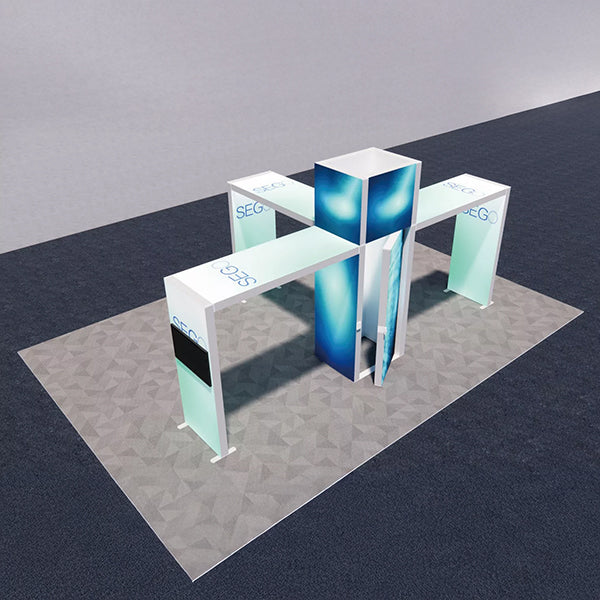 セットディスプレイ セゴライトボックス(内照式バックパネル)T【4小間〜用(9m×6m)】