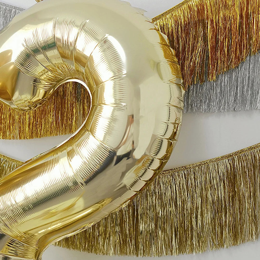 パーティー・インテリア装飾 誕生日用バナー フリンジガーランド 壁面装飾