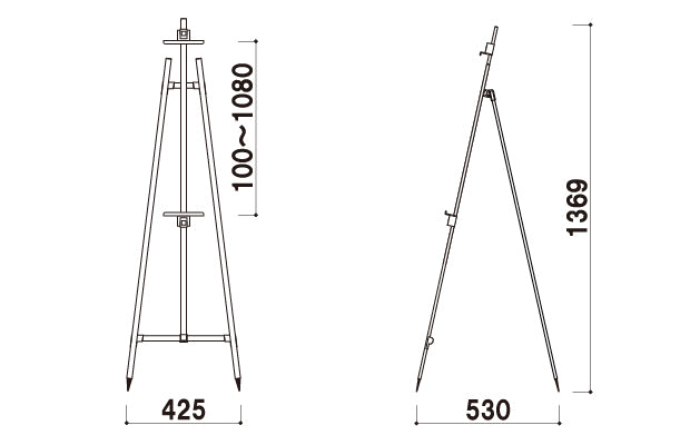 スリムイーゼルHigh|誉PRINTING