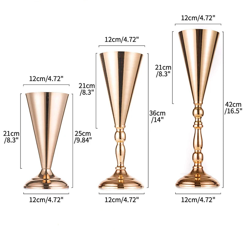 結婚式・インテリア装飾|金属製フラワースタンド キャンドルホルダー