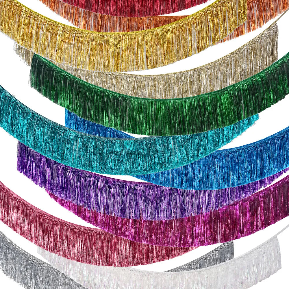 パーティー・インテリア装飾 誕生日用バナー フリンジガーランド 壁面装飾