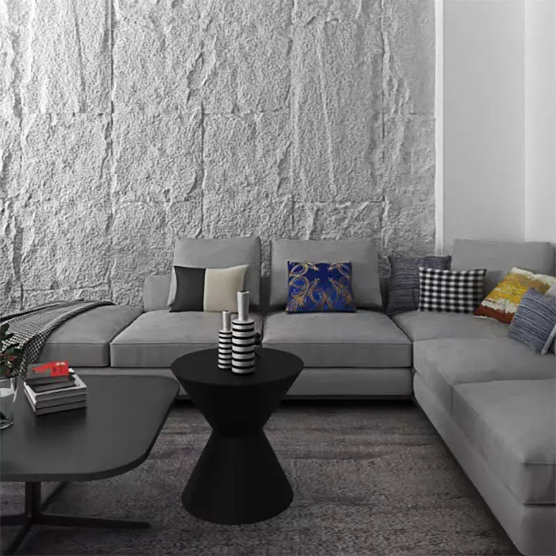 壁面装飾 スタイリッシュなモルタル風 壁紙シート 27㎝×54.5㎝ 防水・防カビ