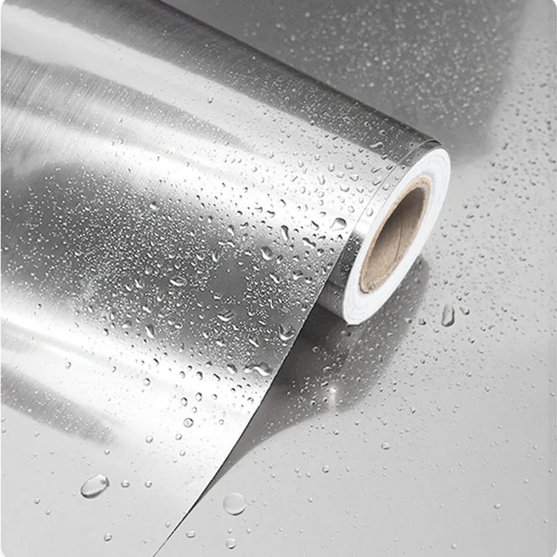 DIY用 ステンレス風ステッカー 幅40cm 1M/3M/5M/10M/20M つや消し仕上げ