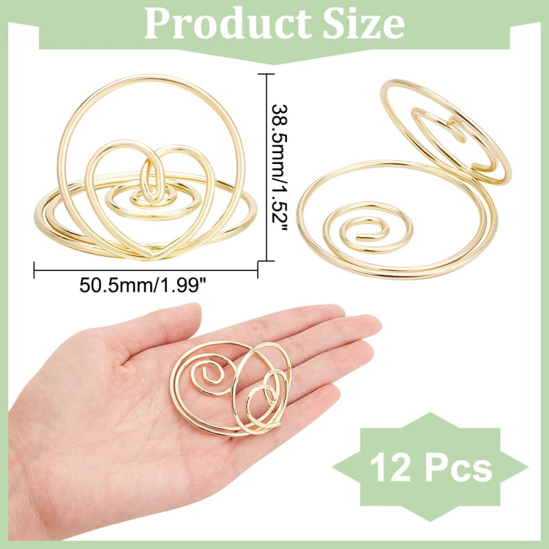 イベント・結婚式装飾|プラチナ テーブルナンバーホルダー 10個セット