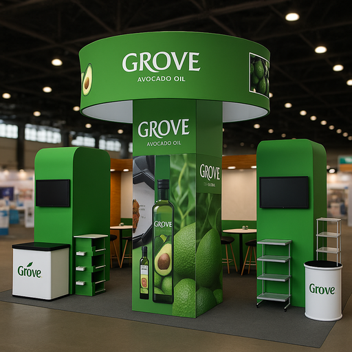 アイランドタワーディスプレイ