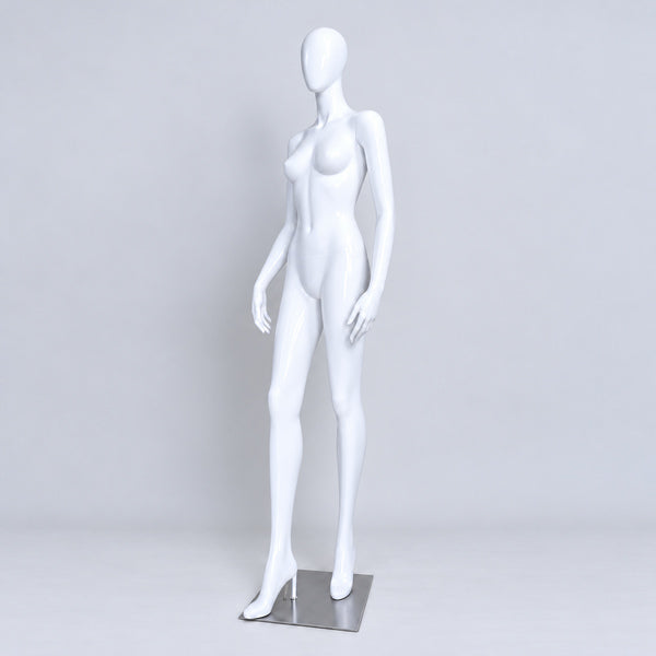 ファッションマネキン 女性 卵型ヘッド 全身 12ポーズ(座りあり)|アパレル店舗のディスプレイに