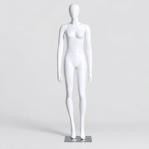 ファッションマネキン 女性 卵型ヘッド 全身 12ポーズ(座りあり)|アパレル店舗のディスプレイに