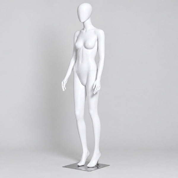 ファッションマネキン 女性 卵型ヘッド 全身 12ポーズ(座りあり)|アパレル店舗のディスプレイに