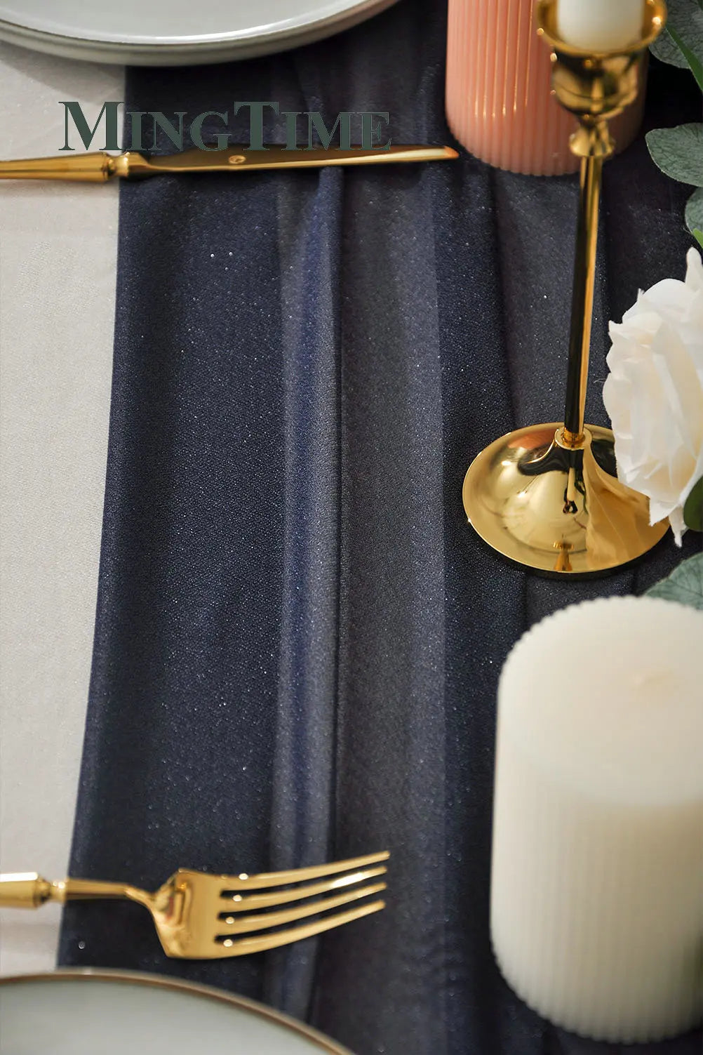 インテリア・パーティ装飾 | シフォン素材テーブルランナー | 2m/3.05m/4.26cm