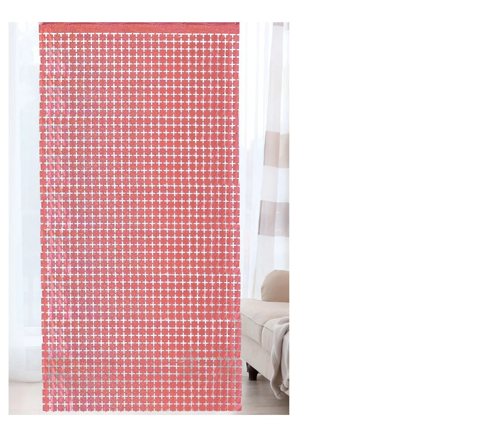 パーティー・インテリア装飾 キラキラ!カーテン 2枚入 ミラーボール風デザイン