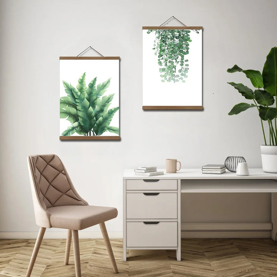 結婚式・インテリア装飾|パインウッドマグネットポスターハンガー