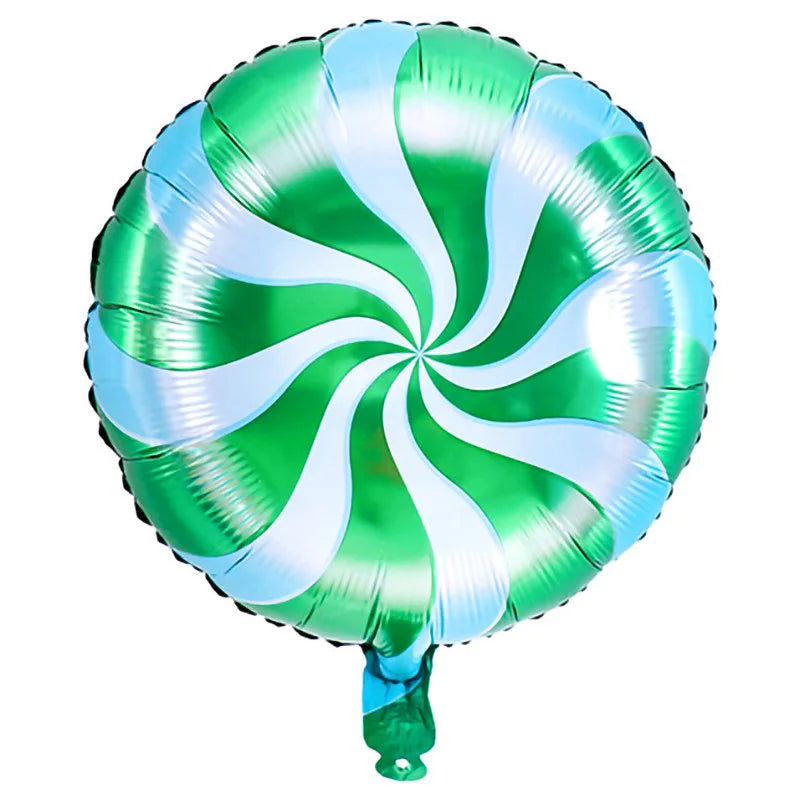 クリスマス用キャンディケインホイルバルーンセット