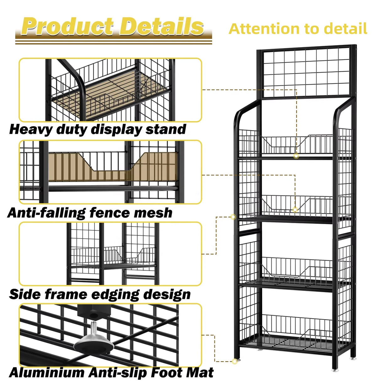 【コンビニ・スーパー用】ドリンク&スナックディスプレイラック