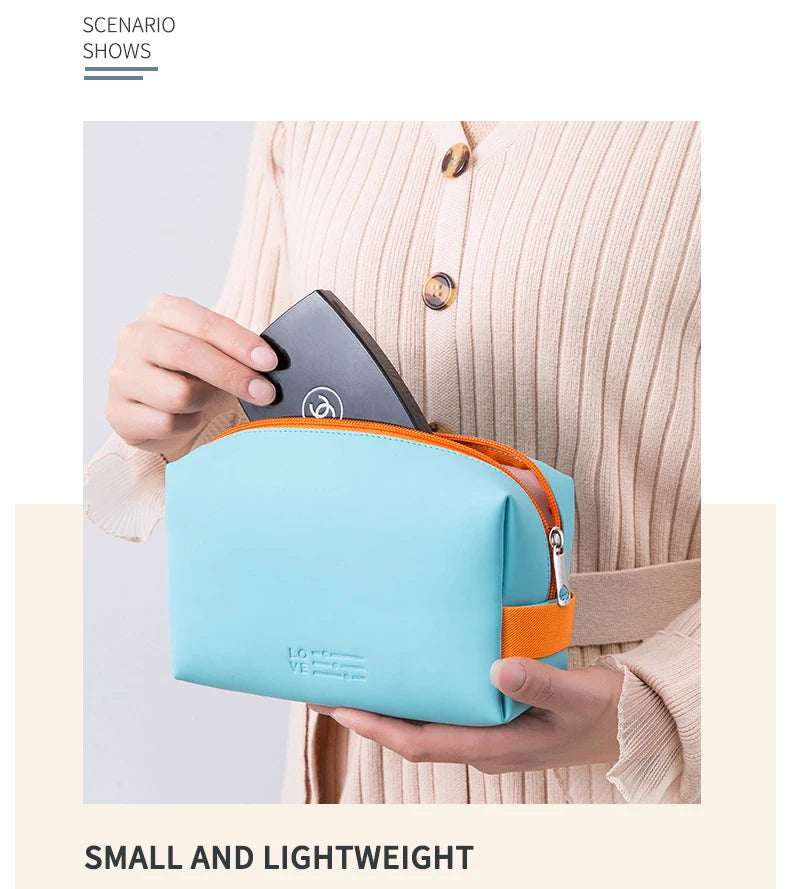 |イベント・ノベルティ用品 | 防水 キャンディカラーコスメポーチ | W16.5×H11.5×D7cm