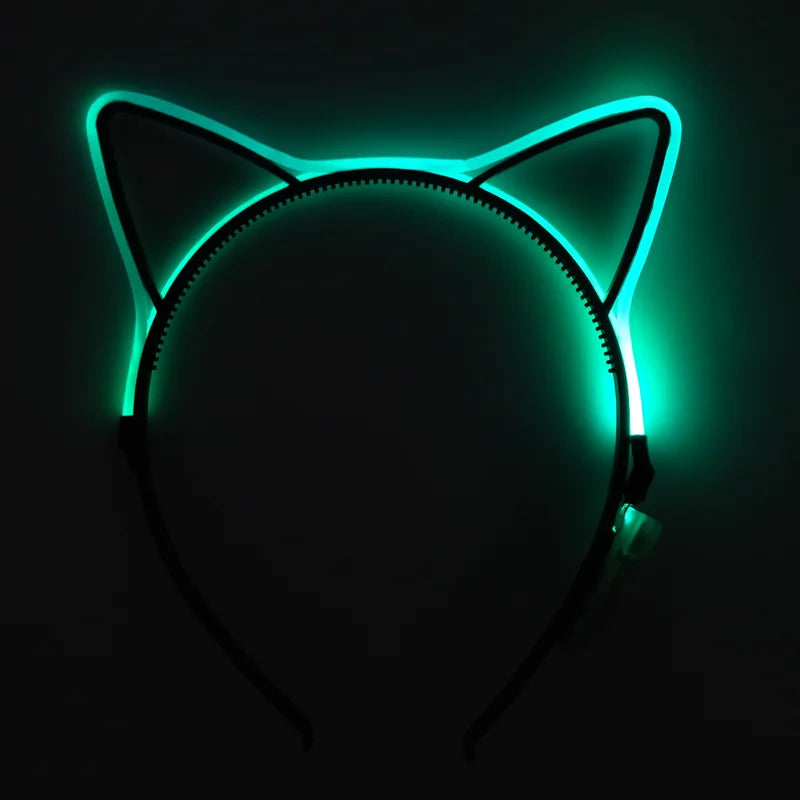 イベント・ハロウィングッズ|LED光るグッズいろいろ アクセサリー 猫耳 サングラス